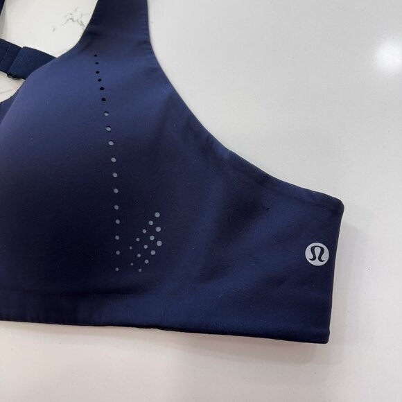 lululemon AirSupport Bra High Support Navy 34D - Picture 8 of 10